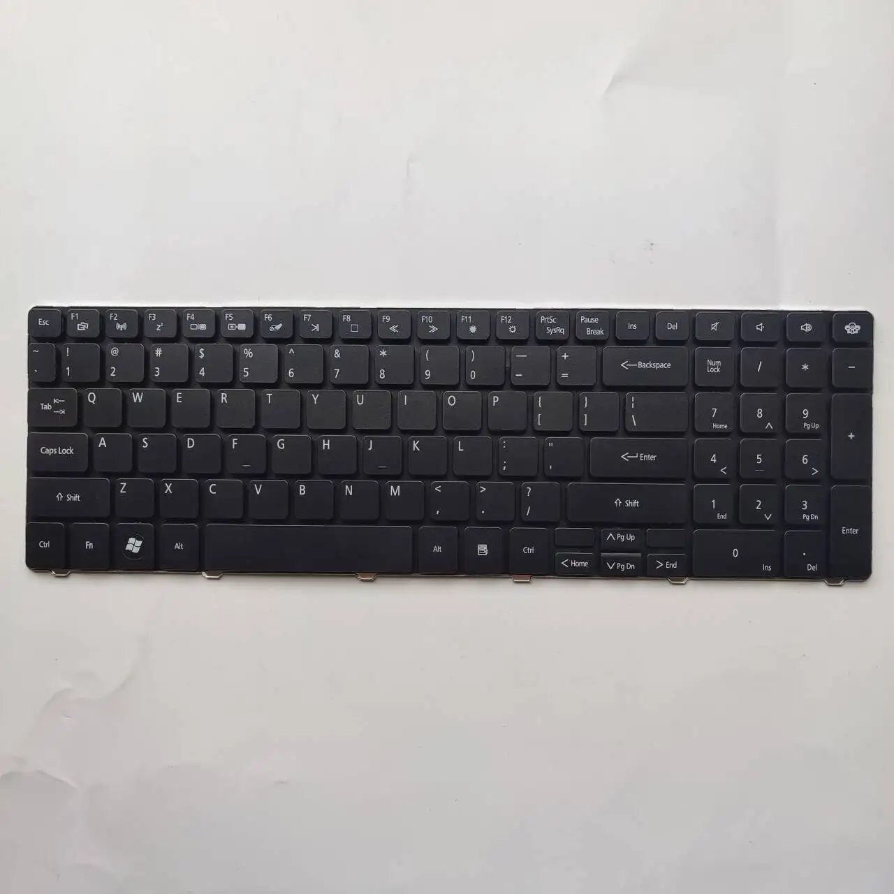 Teclado de ordenador portátil, diseño estadounidense para Gateway ID58 ID59 ID79 NV50 NV50A NV50A02u NV51B NV55C NV59C NV73A NV78 NV79C NV59A NE56R