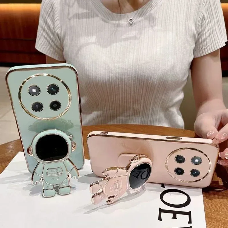 Para Honor Magic 7 Lite Funda de lujo galvanizada Funda trasera de silicona suave para Honor X9C X60 ProCute Funda de parachoques - imagen 3