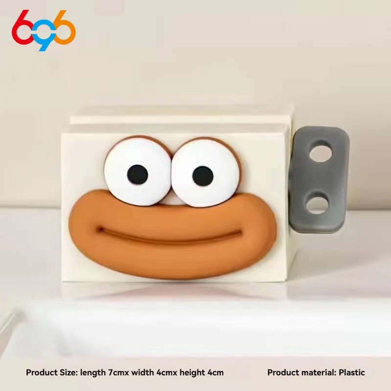 696 exprimidores manuales de dibujos animados, pasta de dientes para el hogar, baño, limpiador Facial, Clip rodante para apretar, soporte para asiento, soporte para pasta de dientes, bonito - imagen 3