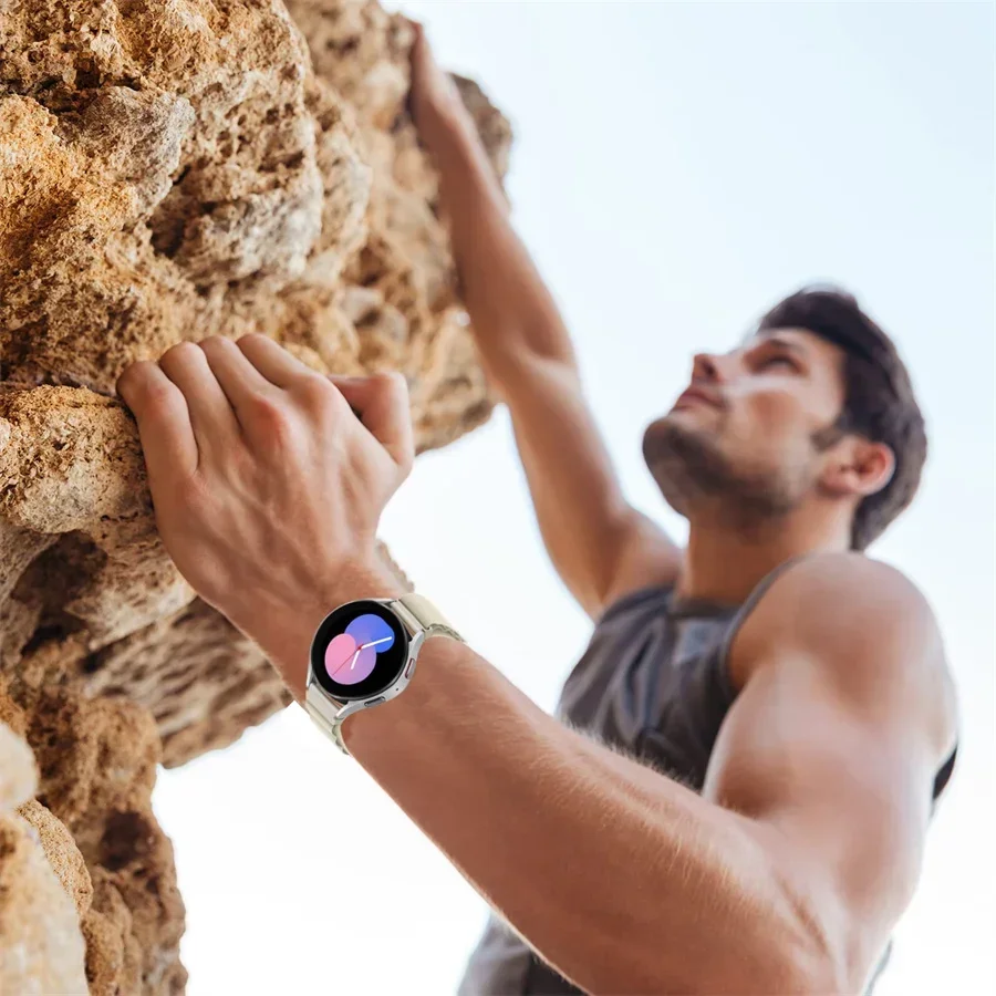 Correa de reloj Alpine Loop de 20mm para Samsung Galaxy Watch 6-4-Classic-5-Pro-Active 2, pulsera deportiva de 40mm y 44mm de 22mm, correa Huawei GT 3 - imagen 4