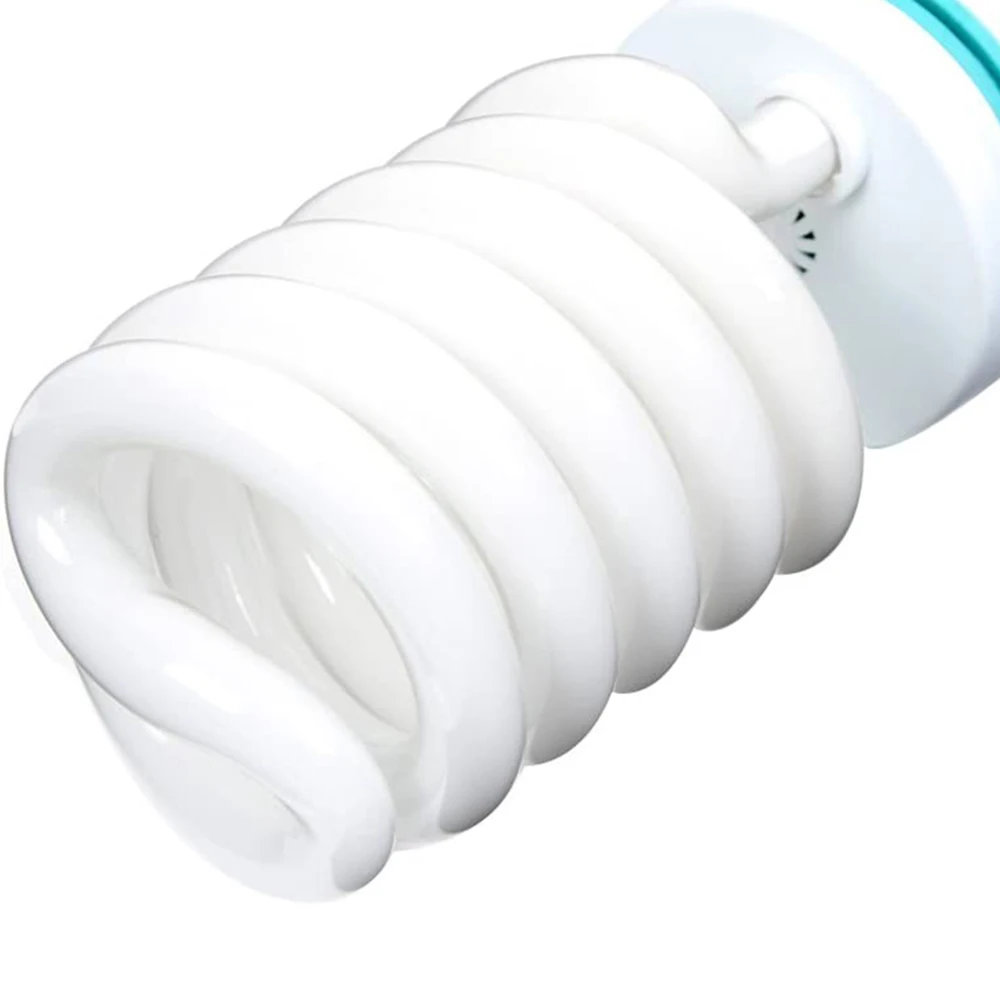 Lámpara fotográfica FOTGA 85W 5500K fotografía E27 ahorro de energía luz CFL bombilla espiral de luz diurna lámpara de fotografía de estudio fotográfico - imagen 3