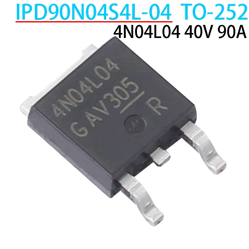 10 Uds IPD90N04S4L-04 TO-252 40V 90A 4N04L04 TO252