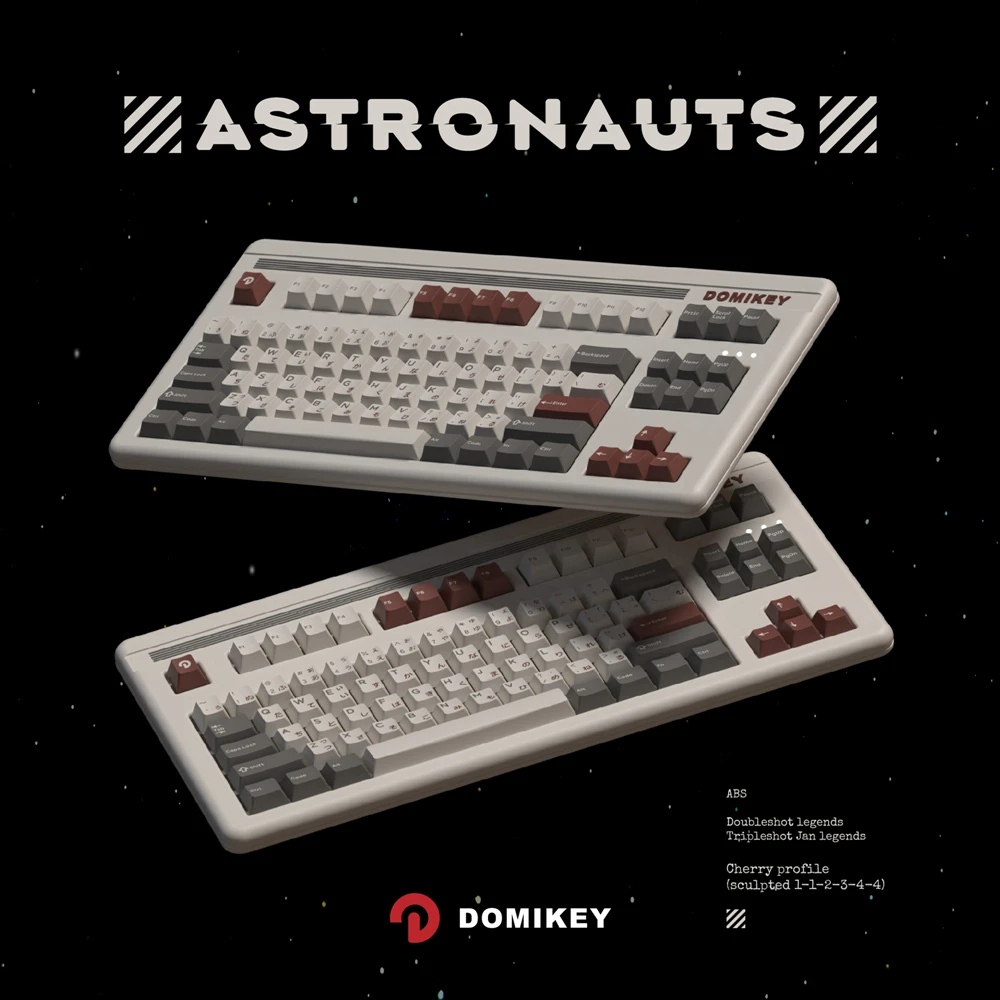Domikey Keycaps ABS Perfil Cherry – Compatibles MX Switch - imagen 2