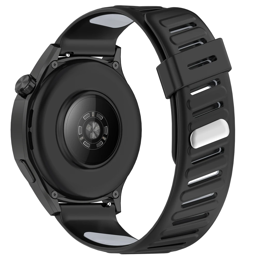 Correa de reloj de silicona de 22mm para Garmin Venu 4 3 2 45mm/Forerunner 570 47mm 265 255 Music/Vivoactive 4 correas de reloj de repuesto - imagen 3