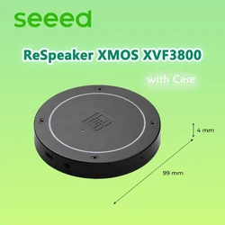 Seeed ReSpeaker XVF3800: matriz de 4 micrófonos con IA, 360° y 5 m