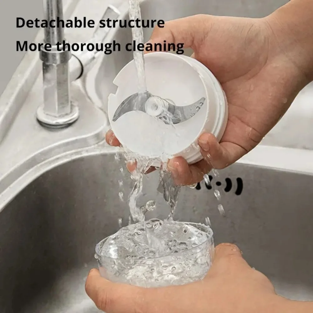 Molinillo de ajo blanco tirado a mano, Palma de cocina, molinillo de ajo multifunción para alimentos, máquina trituradora, herramienta de prensa de ajo, fácil de limpiar - imagen 3