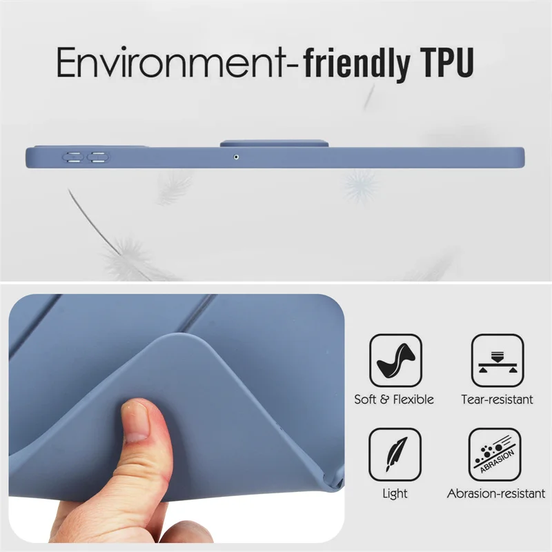 Funda para XiaoMi RedMi Pad SE 11, Funda de 8,7 pulgadas con soporte, Funda MIPad 6 6Pro 11 "7 7Pro 11,2", Funda de silicona suave de TPU con Airbag - imagen 5