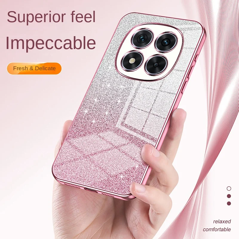 For Xiaomi POCO X7 Case Soft TPU Fashion Bling Glitter Slim Protective Back Cover Case For Xiaomi Poco x7 5g full cover Shell - imagen 5