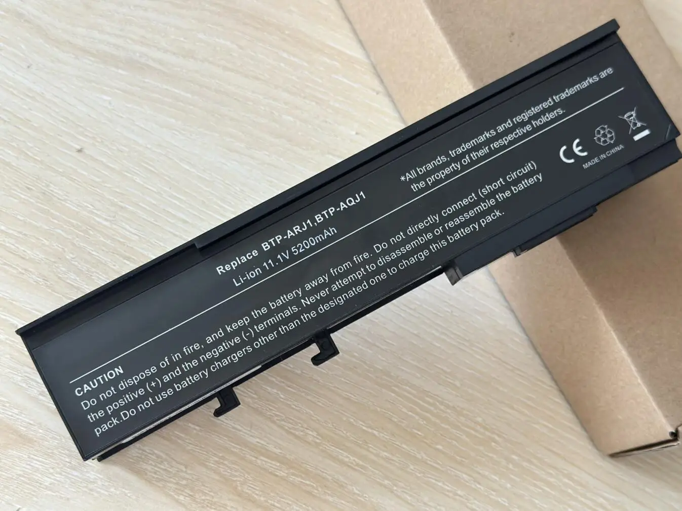 Batería SeagullStar para Acer BTP-ARJ1 BTP-B2J1 AMJ1 ANJ1 AOJ1 APJ1 AQJ1 ASJ1 B2J1 TravelMate 6593 GARDA31 TM07B41 - imagen 2