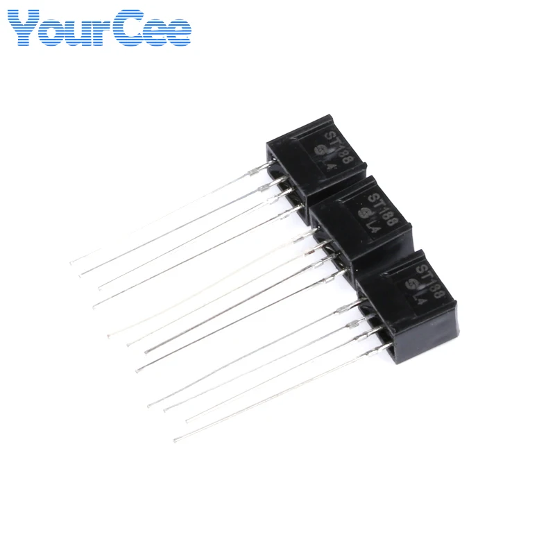 20 piezas/5 piezas ST188 interruptor fotoeléctrico con Sensor fotoeléctrico infrarrojo IR reflectante - imagen 4