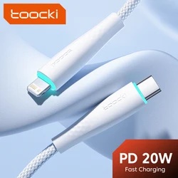 Toocki Cable USB-C PD de Carga Rápida para iPhone y iPad