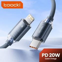 Toocki Cable USB-C a Lightning Carga Rápida para iPhone AirPods iPad