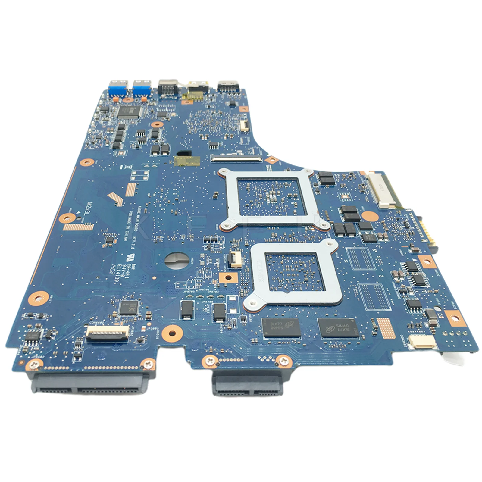 Placa base para portátil K55DR para For Asus A55DR K55D K55DE K55N, placa base para ordenador portátil, tarjeta gráfica AMD 100% funcionando bien DDR3 - imagen 4