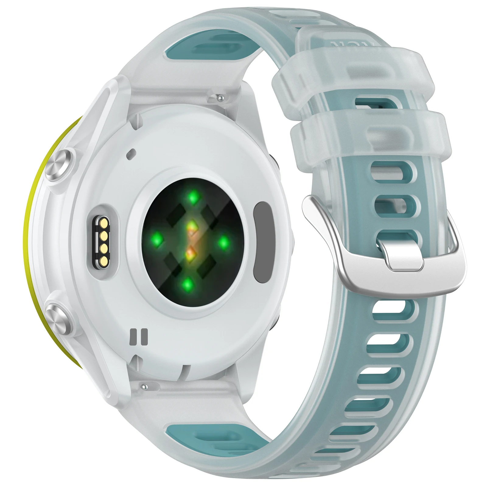 Correa de silicona para Garmin Forerunner 570 47mm 42mm 265 55 255 245 música/vivoactive 6 5/Venu 3 2Plus Band Sport 20 22mm - imagen 3