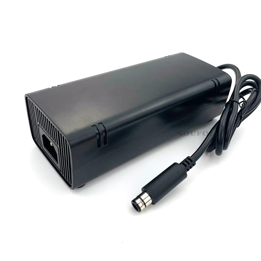 Adaptador de CA de 12V con enchufe de EE. UU./UE/Reino Unido, cargador de cable de alimentación para consola de juegos XBOX 360 E, 100-240V, envío directo - imagen 3