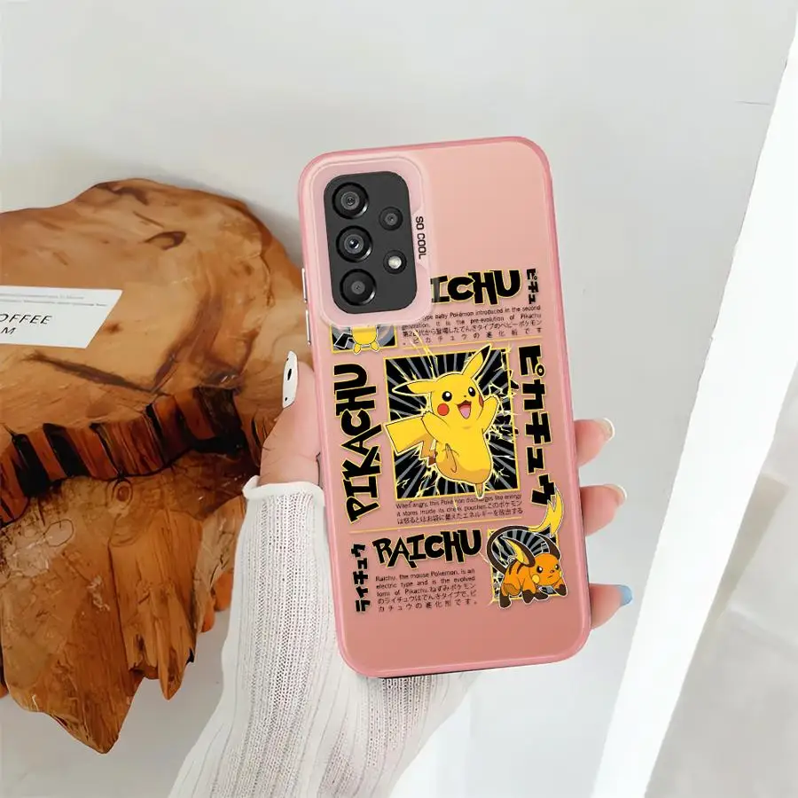 Poke-monS Pika-chuS Gen-garS Funda trasera para teléfono Xiaomi Redmi A1 A2 Plus 13C 9C K60 9T 12C 10C 14C A5 - imagen 4