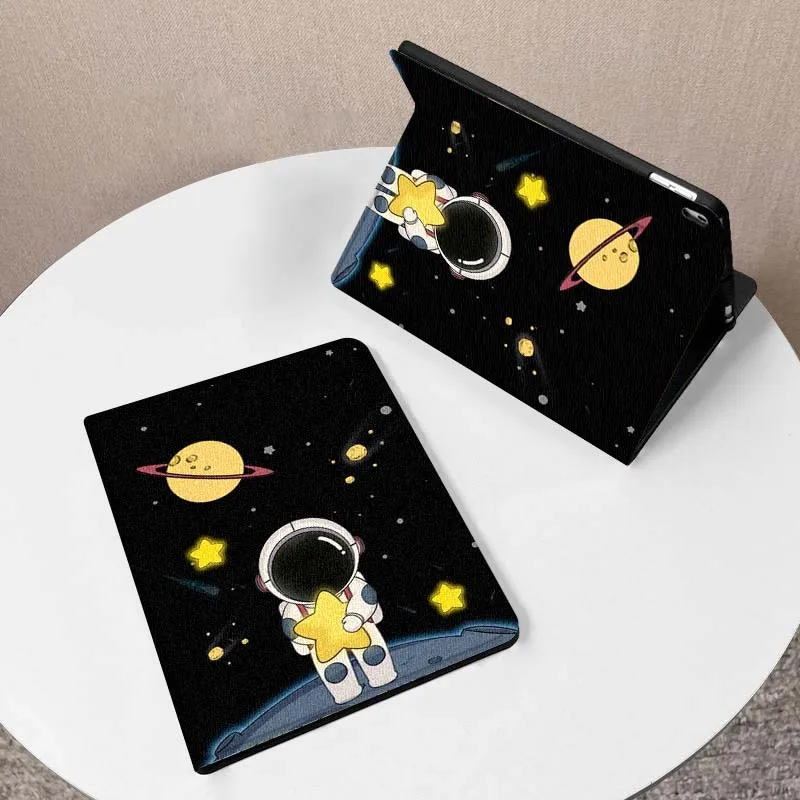 Funda artística de dibujos animados de astronauta para Huawei Honor Tab Magic Pad GT 6 X9 X8A X8 V8 V7 9 8 2 3 13,3 10 Pro pulgadas - imagen 2