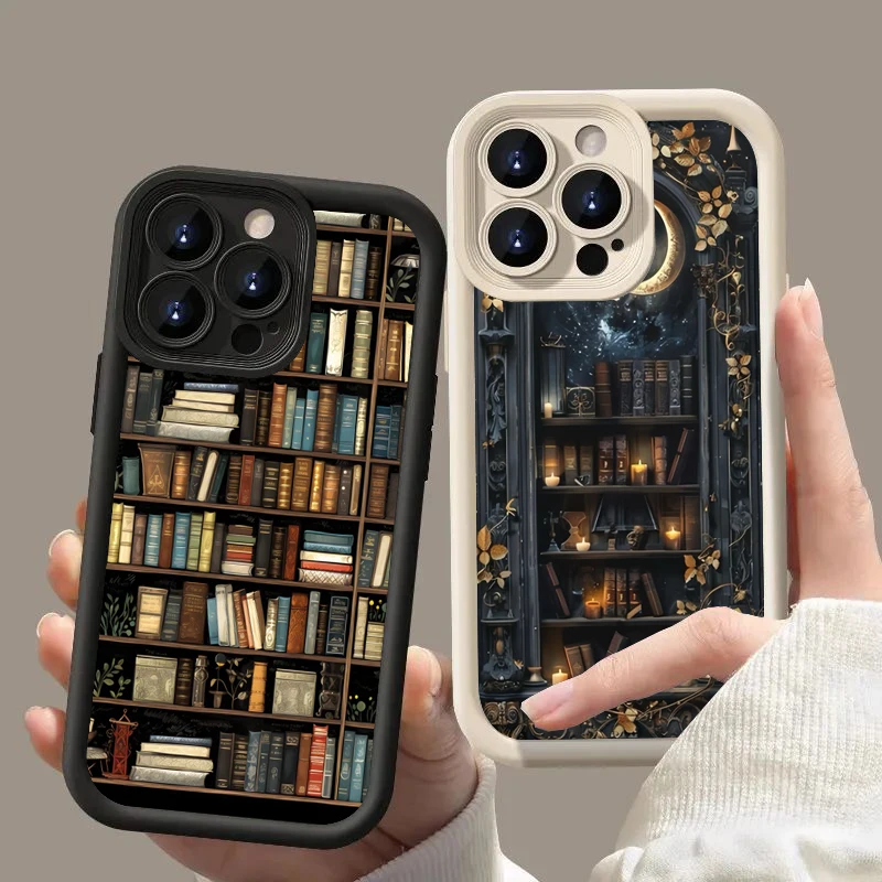 Funda para Xiaomi Redmi Note 14 13 12 Pro Plus 5G 12S 11S 11 10 Redmi 12C 13C 14C 13 estantería creativa cubierta de silicona a prueba de golpes