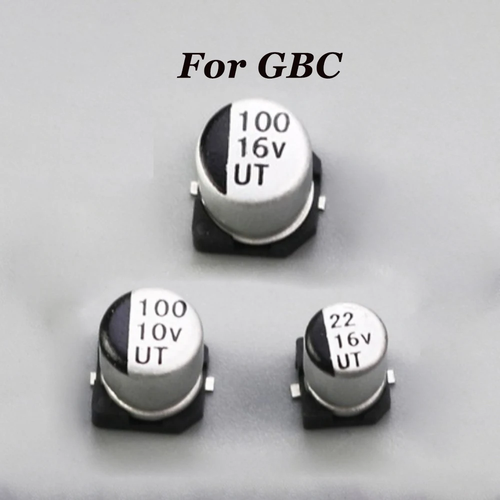 1-2 juegos de condensadores de placa base y piezas de repuesto de inductores de potencia adecuadas para GBA GBC GBP GBA SP - imagen 4