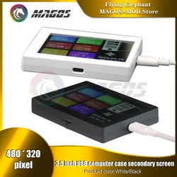 Pantalla secundaria 3,5 pulgadas USB para PC Gamer - Monitor AIDA64