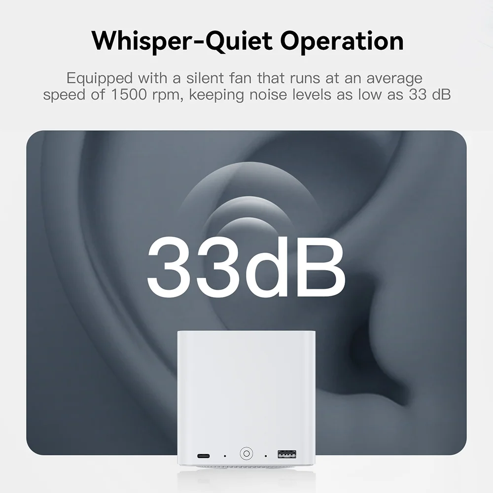 2025 Beelink ME Mini Intel Twin Lake N150 LPDDR5 4800MHz 16GB RAM 1T SSD WiFi6 4K Dual Lan almacenamiento de red doméstica nas mini host - imagen 3