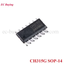 CH315G SOP-14, chip controlador para extensión USB