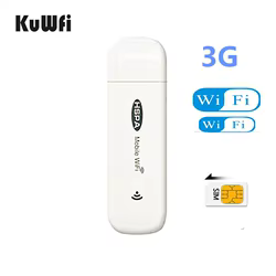 KuWfi Módem 3G WiFi USB HSPA, router inalámbrico compacto
