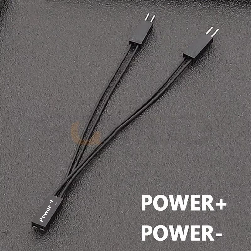 Panel frontal Power+ - Reinicio de alimentación SW HDD 1 a 2 juegos de cable divisor de extensión compatible con interruptor de arranque dual - imagen 5