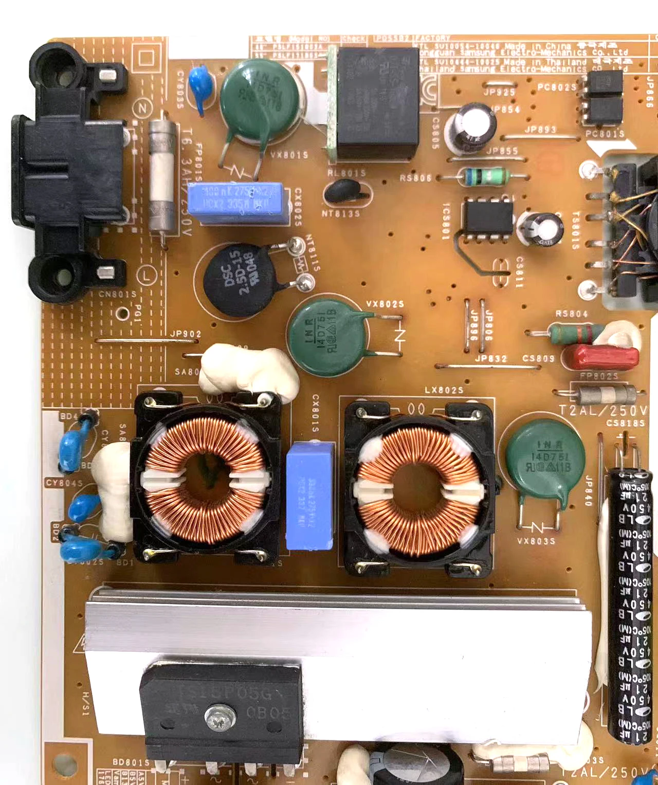 BN44-00428A = BN44-00428B PD55B2_BSM La placa de alimentación es para TV Samsung UE55D8000YQ UN55D7000LF UA55D8000YJ UA55D7000LJ UA55D6400UJ - imagen 4