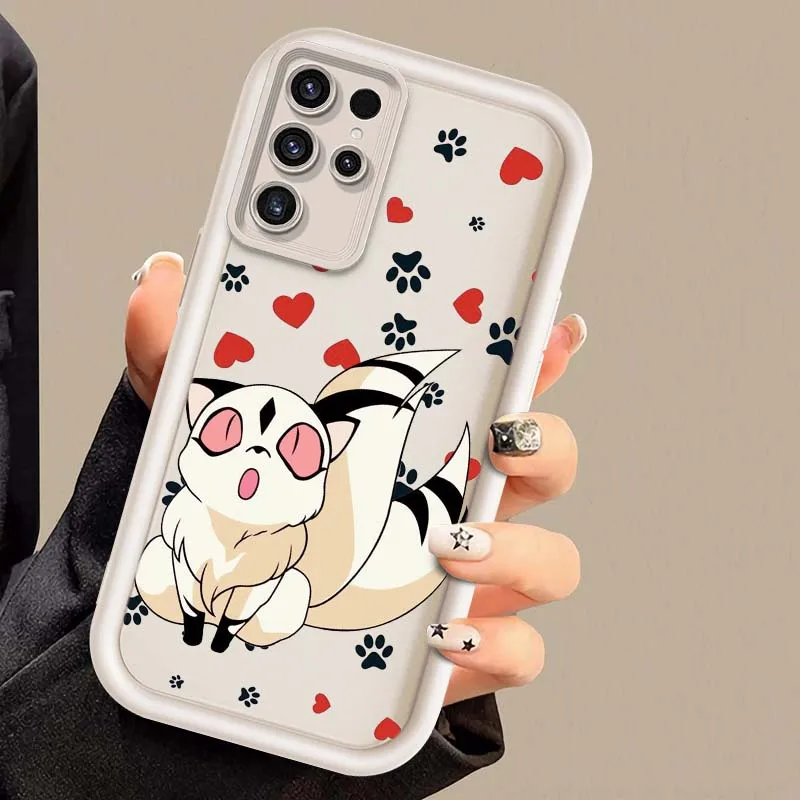 Funda para Teléfono Inuyasha Kirara Anime para Samsung Galaxy S25 S24 S23 S22 S21 S20 Ultra Plus FE 5G Eye Ladder - imagen 3