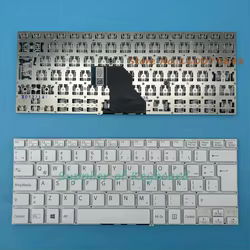 Nuevo teclado latino español para Sony Vaio SVF14 SVF14E SVF1421S1E SVF1421TST SVF1421UST SVF1421V1E blanco/negro