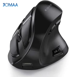 Ratón inalámbrico JOMAA Bluetooth recargable vertical ergonómico