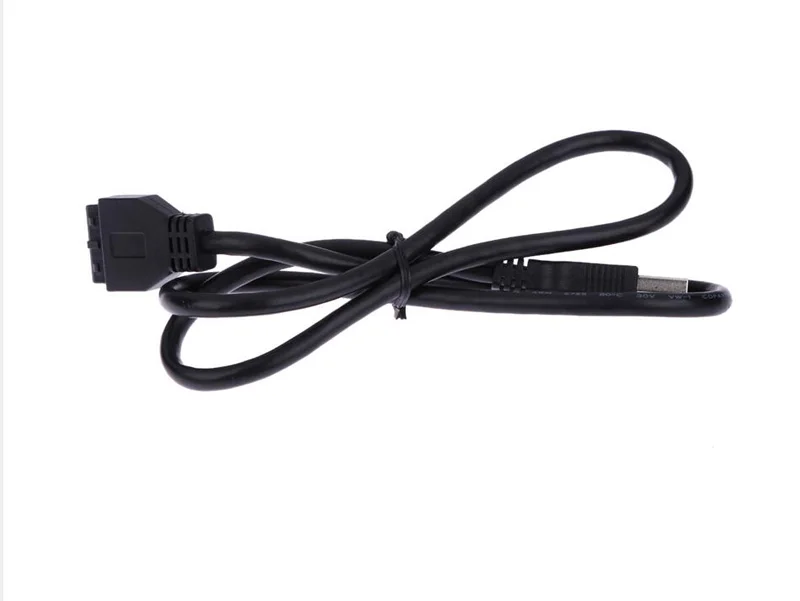 Panel frontal para carcasa de ordenador, 7 puertos USB 3,0 Hub de 5Gbps, 5,25 pulgadas, Bahía de unidad de CD-ROM, CD ROM, USB 3,0, cabezal de 19 pines A Cable macho tipo A - imagen 5