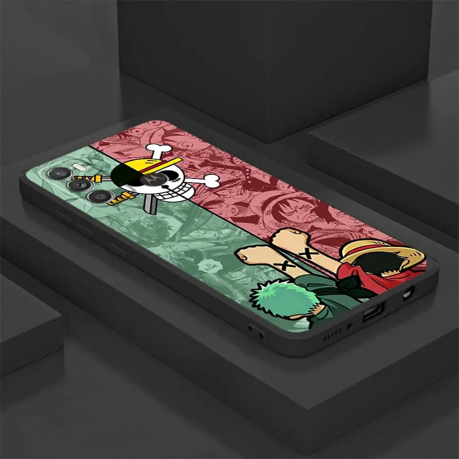 Funda de una pieza de Anime para Motorola Moto G50 G22 Edge40 G72 G60s G60 G53 G30 G32 G51 G73 G71 Edge 20 Pro 30 Lite G52 negro suave - imagen 5