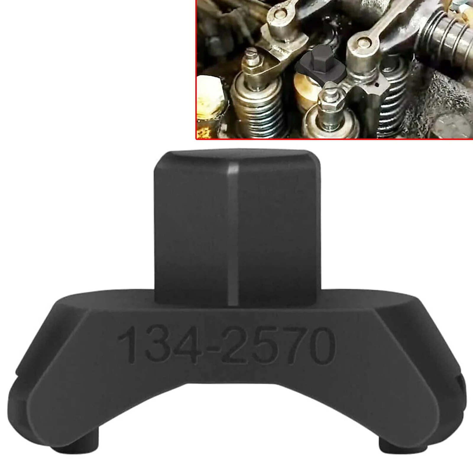 Boquilla de inyección de combustible, llave inglesa de retención, herramientas 134-2570 para Caterpillar Cat 3406B 3406C 3408 3408B 3412, accesorios para coche, 1 ud.