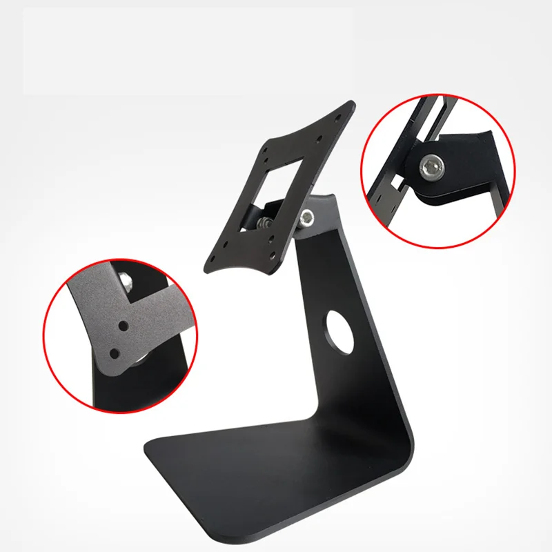 Adecuado para computadora de 7 ~ 27 pulgadas soporte VESA 100*100mm o 75*75mm Panel Industrial PC soporte de escritorio soporte todo en uno - imagen 4