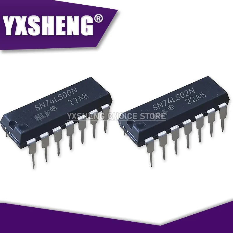 5 uds 74LS00 74LS02 74LS04 74LS08 74LS32 74LS47 74LS86 74LS90 74LS138 74LS245N DIP-14 DIP-16 DIP-20 nuevo circuito integrado DIP IC