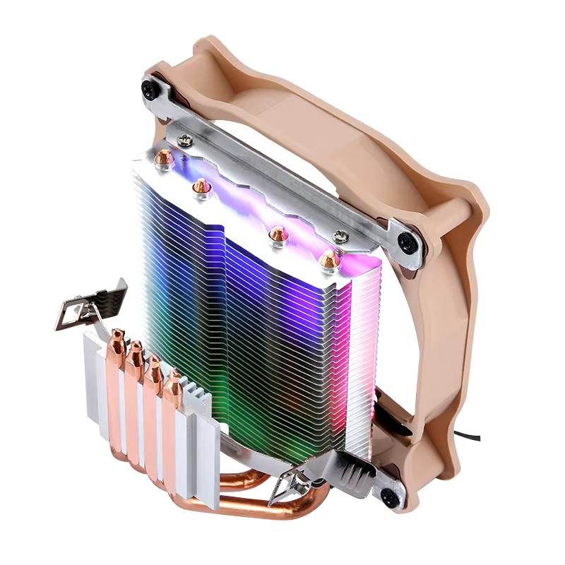 QiuzAim Disipador CPU de Aire 120 mm PWM - Compatible AM5/AM4/LGA2011 - imagen 4