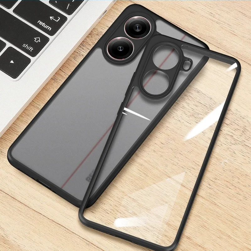 Para OnePlus Nord CE5 Funda OnePlus Nord CE5 Funda Coque mate transparente PC a prueba de golpes TPU transparente contraportada OnePlus Nord CE5 - imagen 4