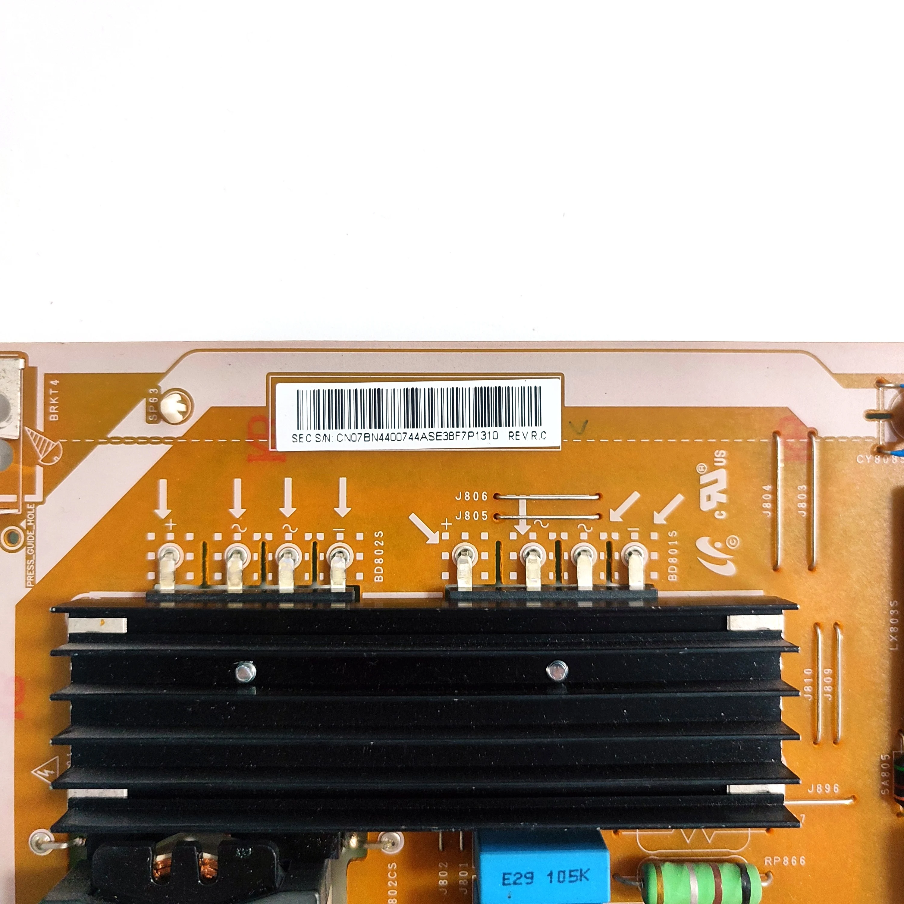Placa de fuente de alimentación PSU BN44-00744A l65c4l _ ESM, adecuada para TV SAMSUNG de 55 pulgadas, UE55HU8500T, UE55HU8580Q, UE65HU8500L, UE55HU8500F - imagen 4