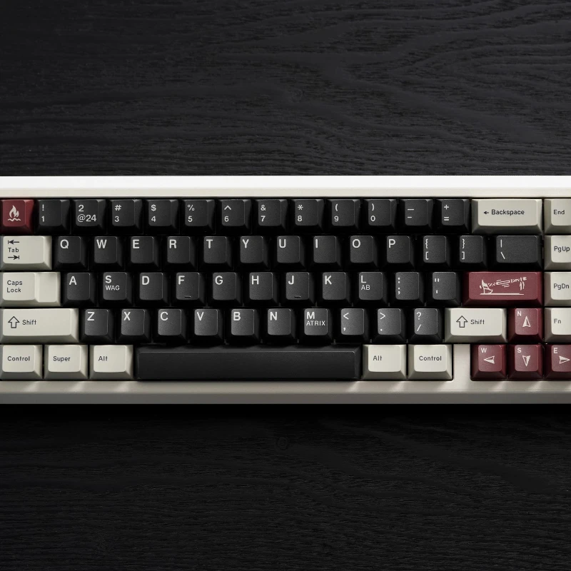 Teclas temáticas SW WILD, tapa de teclado para juegos personalizada con perfil de cereza PBT de doble color Retro, regalo para teclado mecánico - imagen 4