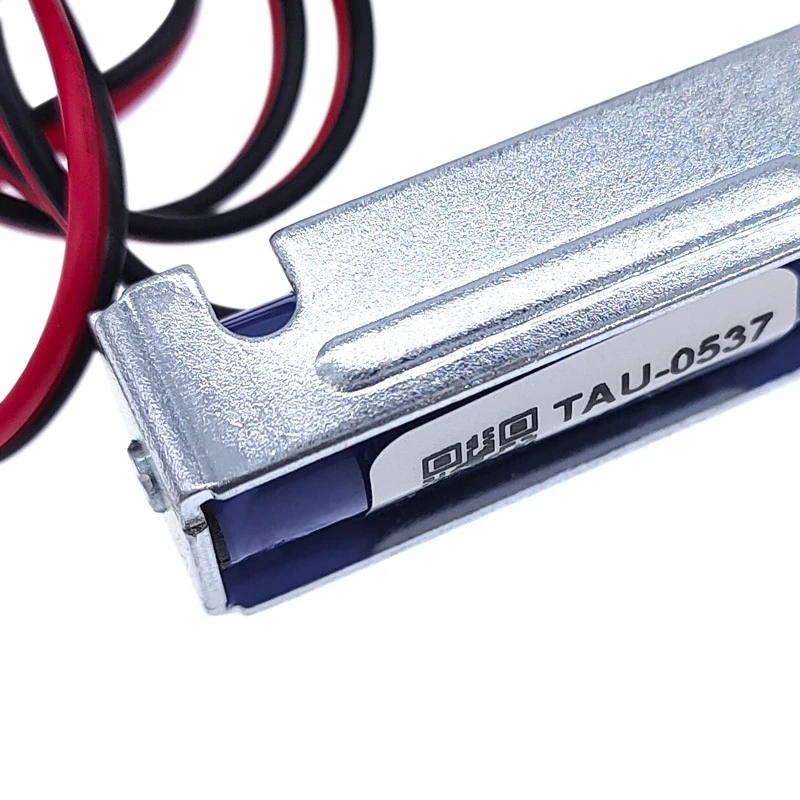 TAU-0537 Cerradura electromagnética Cerradura magnética DC 6V/12V/24V cerradura eléctrica 1.5A/2A/1A cerradura solenoide lineal - imagen 4