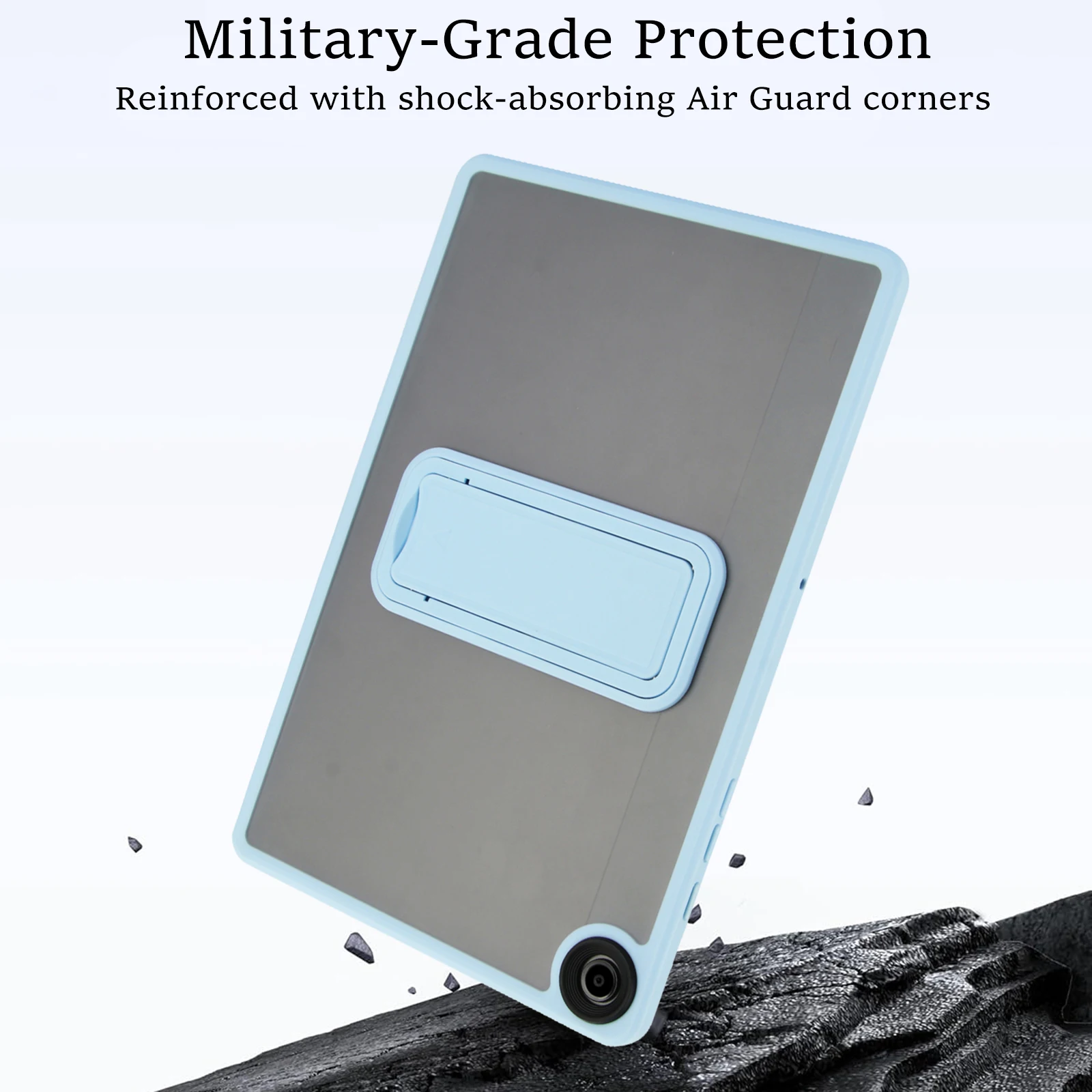 Para Samsung Galaxy Tab A9 Plus 11 A9 8,7 "SM-X210 S9 S9FE 10,9 funda para tableta Tab A7 Lite S6 Lite A8 10,5 SM-X200 soporte trasero funda - imagen 5