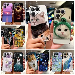 Funda TPU para Tecno Pova 7 Pro 5G – Diseño Gato Protector