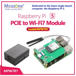 Adaptador PCIe a M.2 para Raspberry Pi 5 - Wi-Fi 6E AX210
