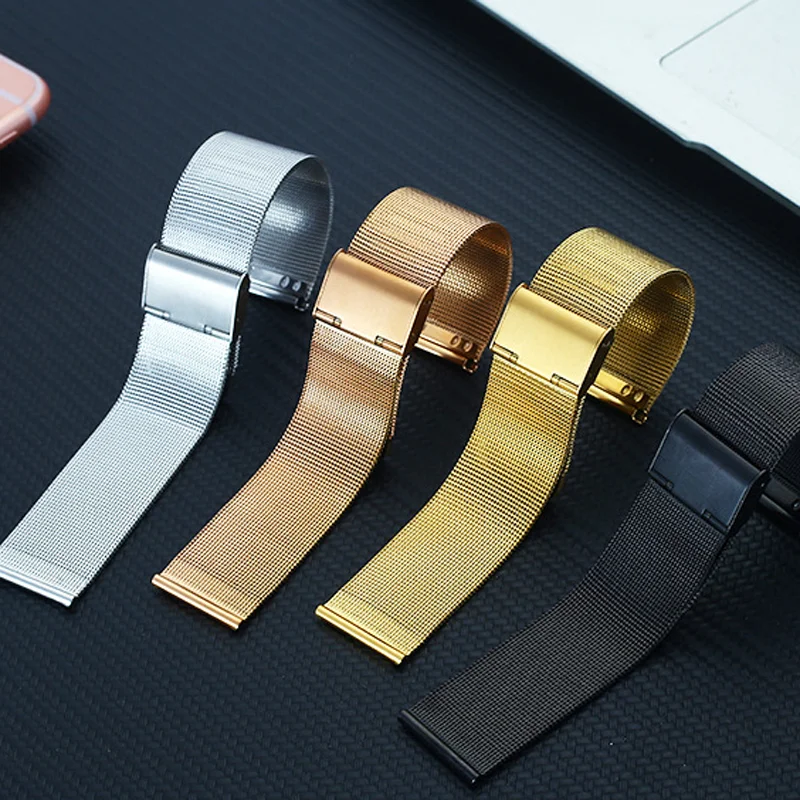 Correa de Metal de acero inoxidable de 22mm para Suunto 5 9 Peak Pro/DLC hebilla milanesa para Suunto Ocean/RACE S pulsera Vertical - imagen 2