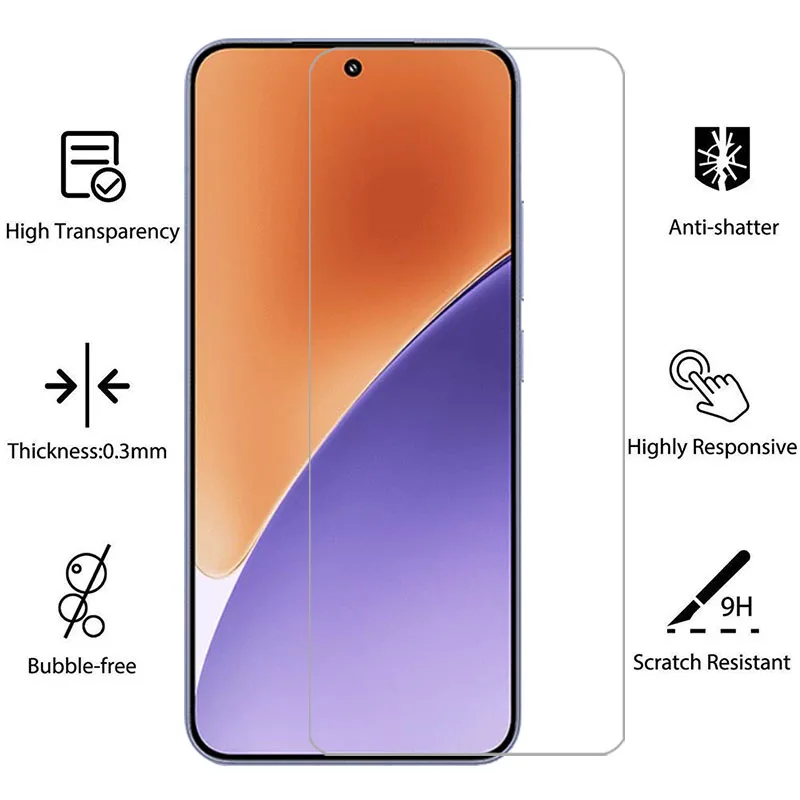 Vidrio templado protector para xiaomi 15 protector de pantalla en xiaomi15 xiao mi mi15 5g película xiomi xiami xaomi xioami xaiomi redmi - imagen 2