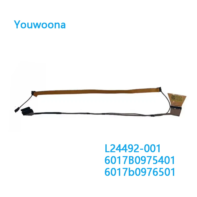 Cable EDP LCD Original para ordenador portátil, accesorio para HP 14S-CF 14-DF 14-DF0013DS TPN-I130 TPN-I135 6017B0975401 6017b0976501, nuevo, L24492-001