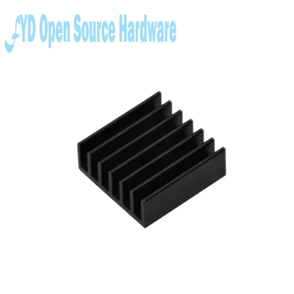 Disipador de calor de aluminio de alta calidad, radiador de 10 piezas, Enfriador de 14x14x6MM, Chip de enrutamiento dedicado para gatos - imagen 3