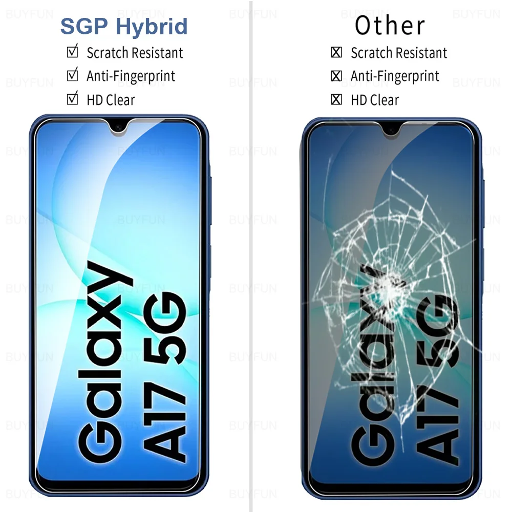 Vidrio Protector 2 en 1 para cámara Samsung Galaxy A17, vidrio templado SamsungA17 GalaxyA17 Samsang A 17 17A 4G 5G, Protector de pantalla - imagen 4